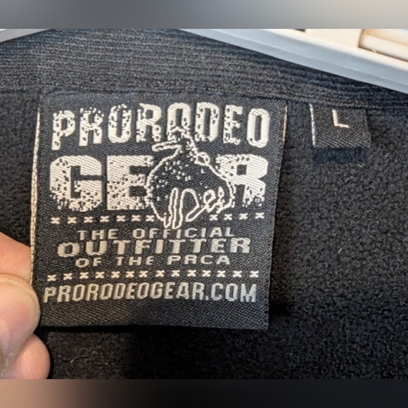 PRCA 2010 Finals Jacket Size Large Black In Excellent Condition - Picture 3 of 16